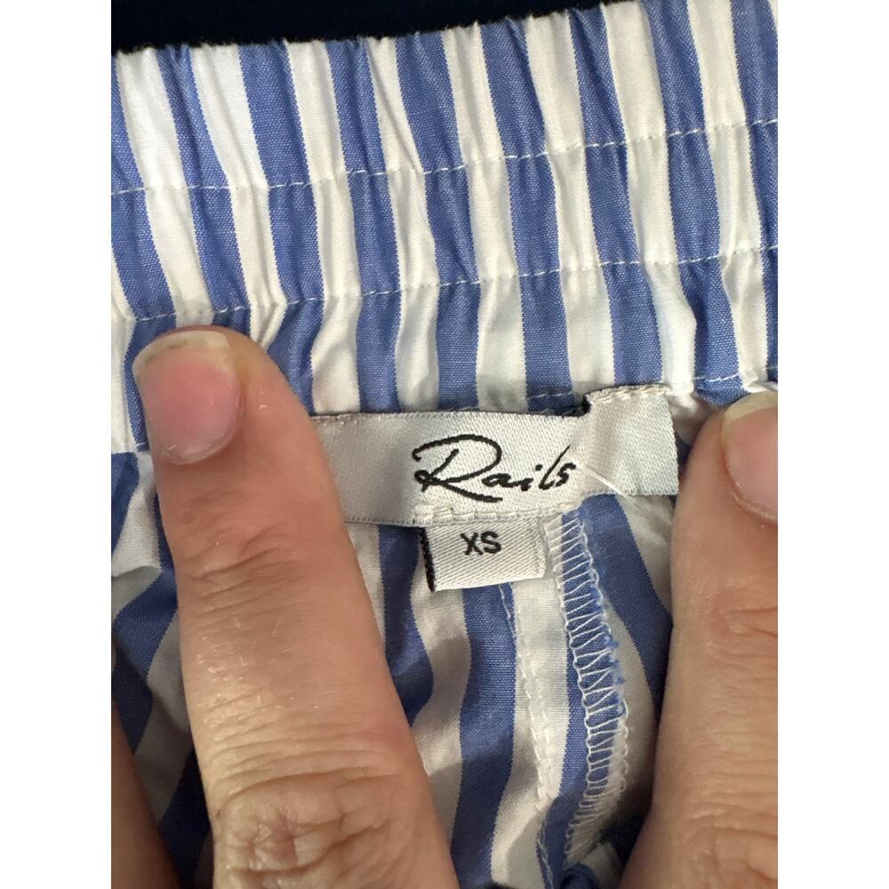 Rails Boxer Style Striped Shorts in Rivera Stripe Size XS - Picture 3 of 4